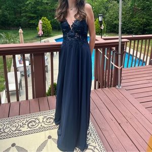 Tall prom dress